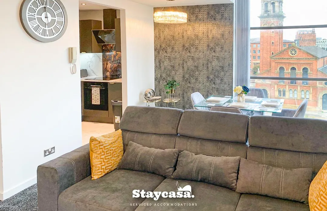 Luxury Deansgate Apt Canal View & Free Parking-1