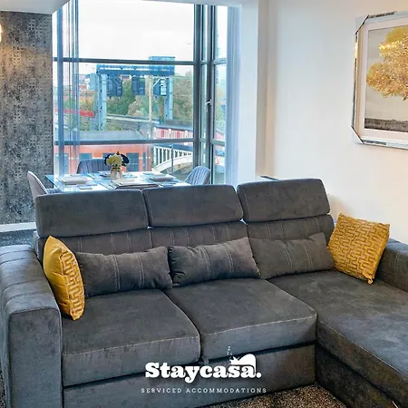 Luxury Deansgate Apt Canal View & Free Parking-2